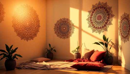 Elevate Your Space: Infusing Spiritual Serenity with Mandala Designs