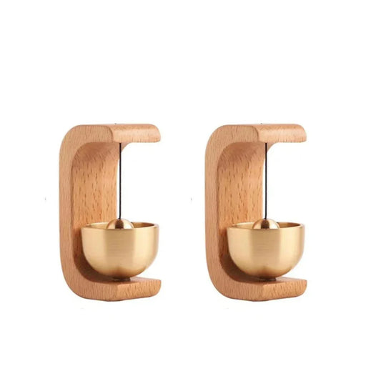 Wooden Wind Chimes Wireless Doorbell